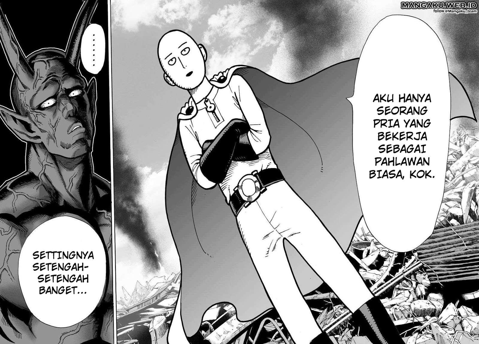 One Punch Man Chapter 1 Gambar 13