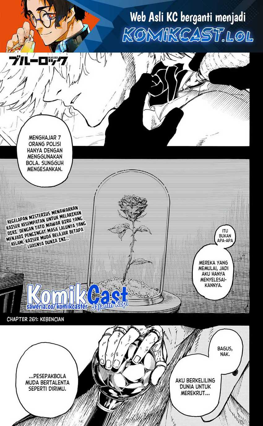Manga Blue Lock Chapter 261 gambar nomor 2