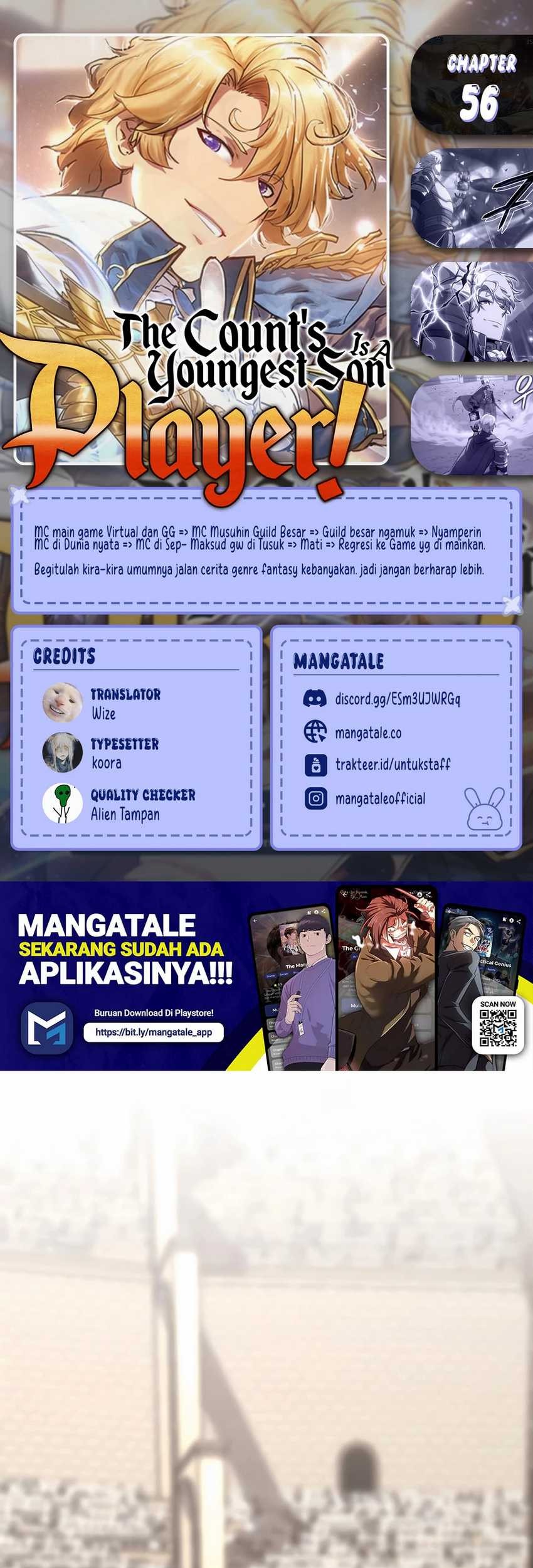 Komik The Count’s Youngest Son Is A Player! Chapter 56 gambar nomor 1