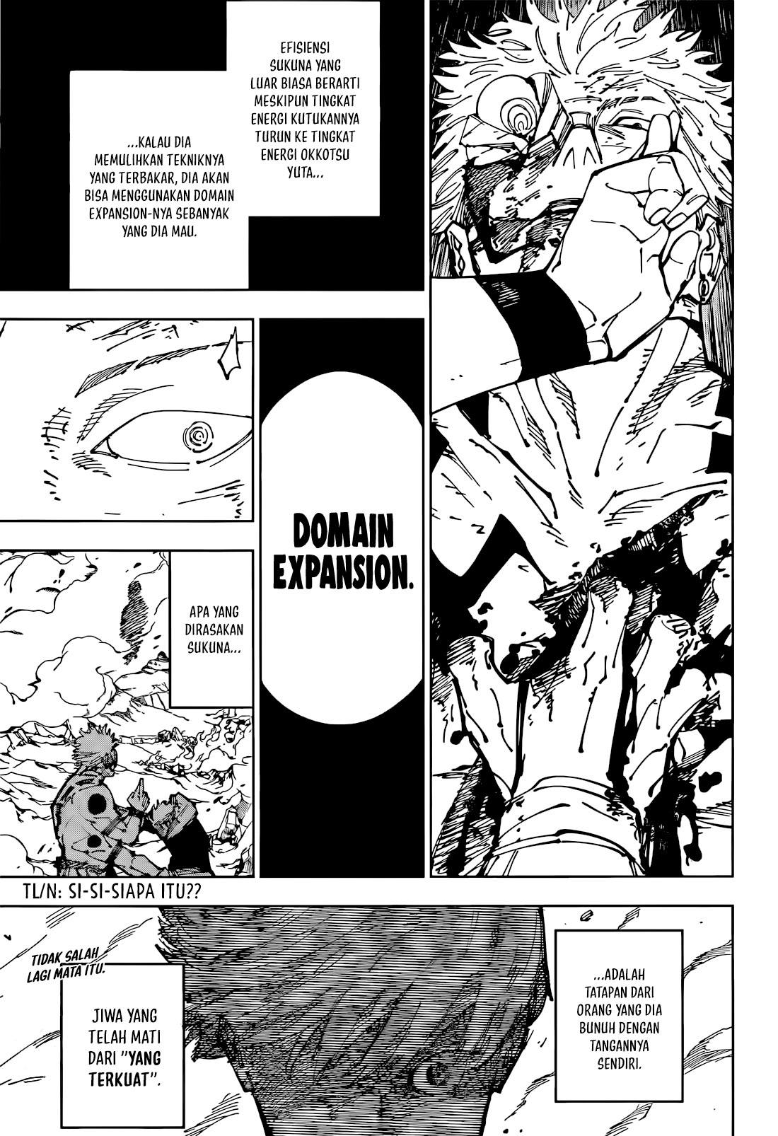 Jujutsu Kaisen Chapter 260 Gambar 18