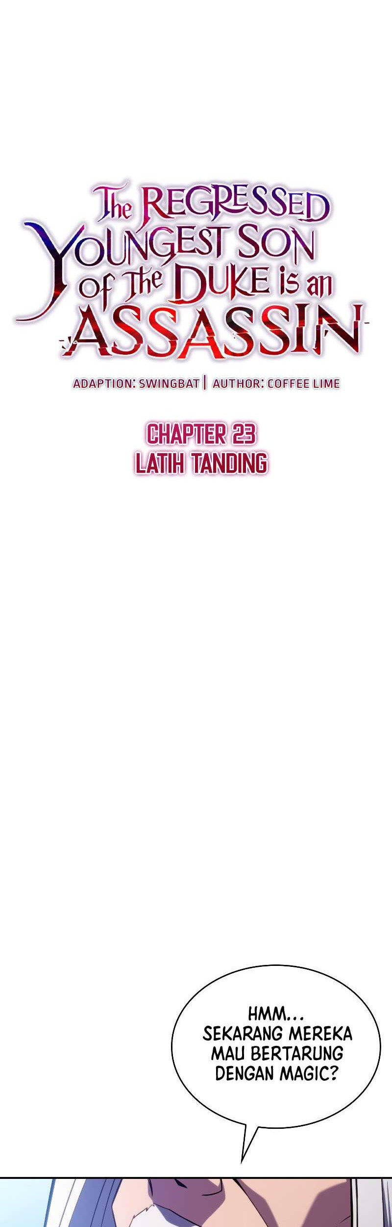 The Regressed Son Of A Duke Is An Assassin Chapter 23 Gambar 15
