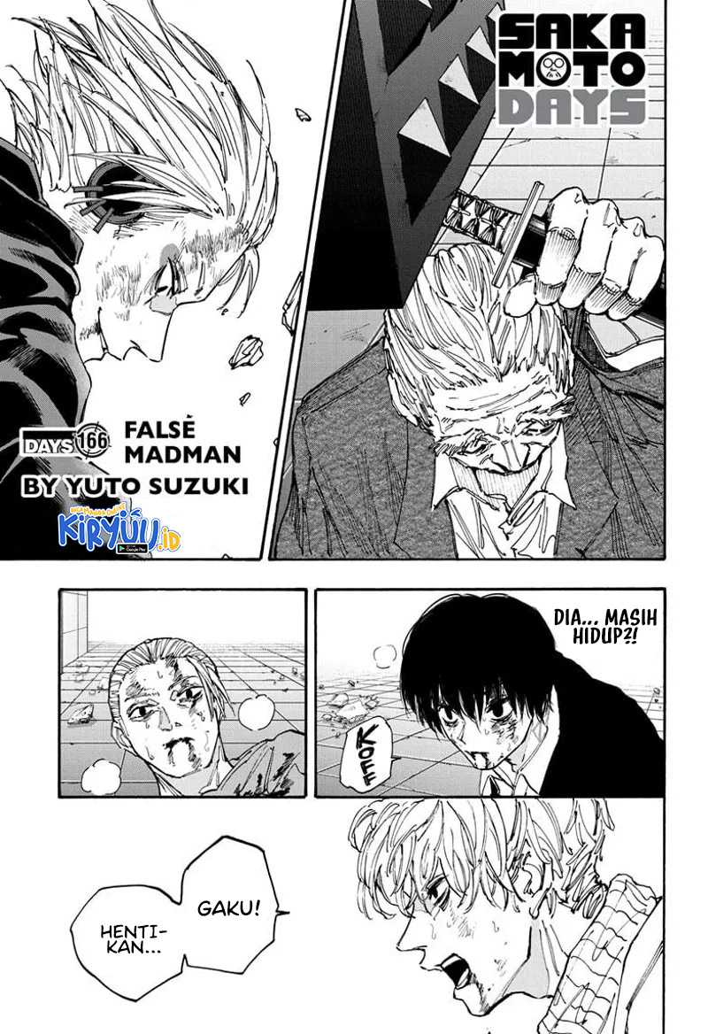 Manga Sakamoto Days Chapter 166 gambar nomor 2