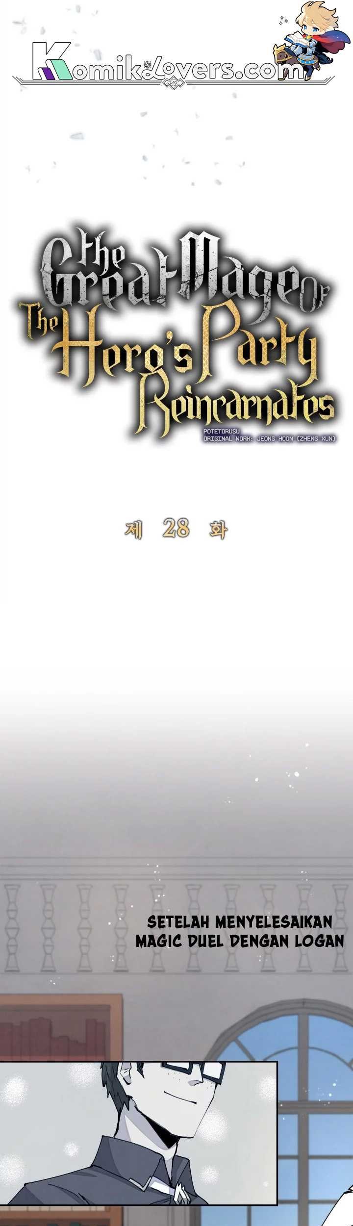 The Rebirth of the Hero’s Party’s Archmage Chapter 28 Gambar 25