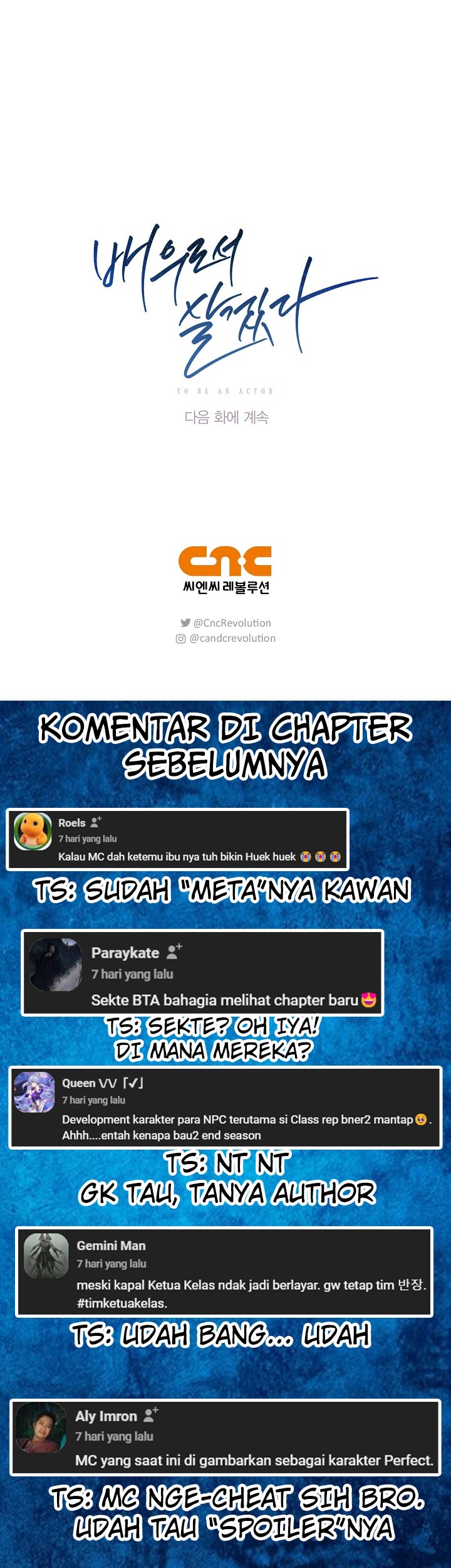 Be the Actor Chapter 82 Gambar 54