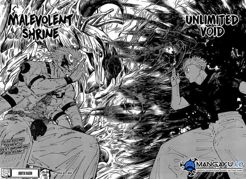 Jujutsu Kaisen Chapter 261 Gambar 17