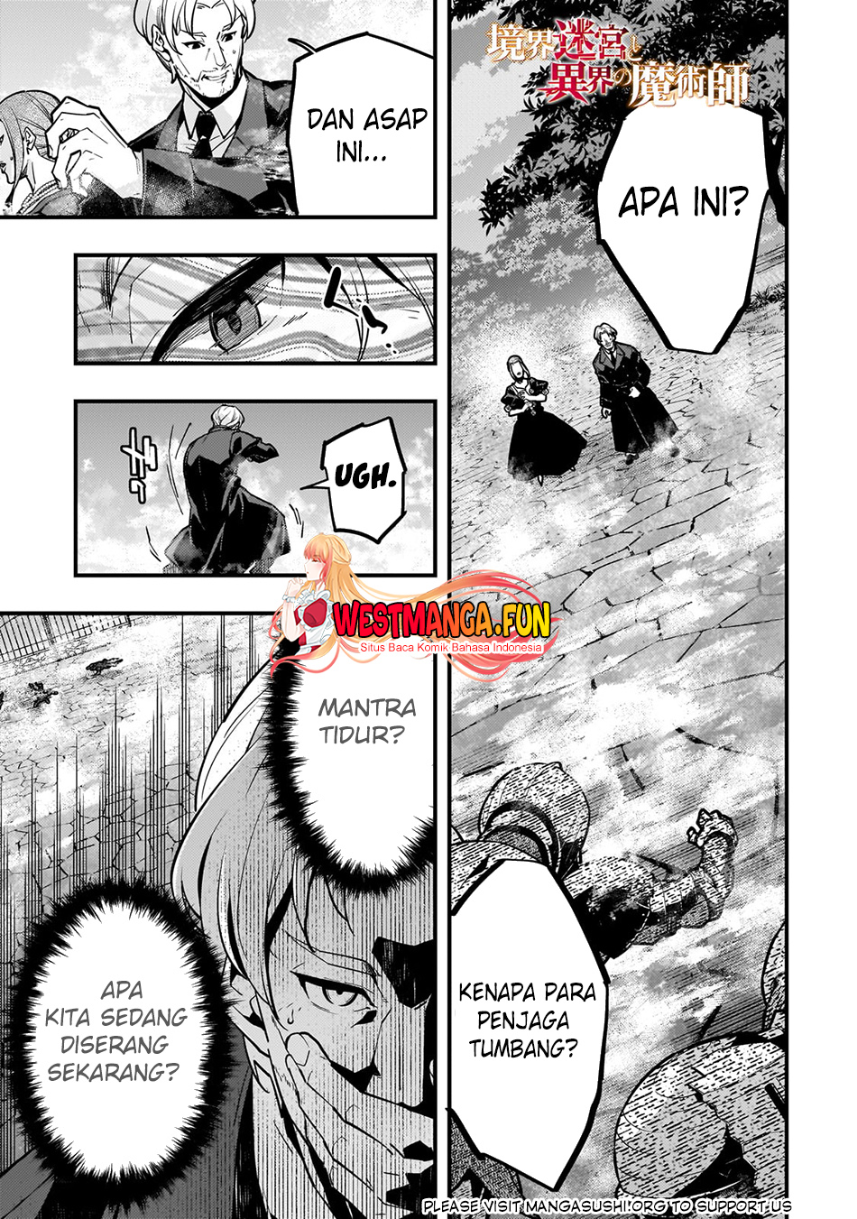 Manga Kyoukai Meikyuu to Ikai no Majutsushi Chapter 70 gambar nomor 2
