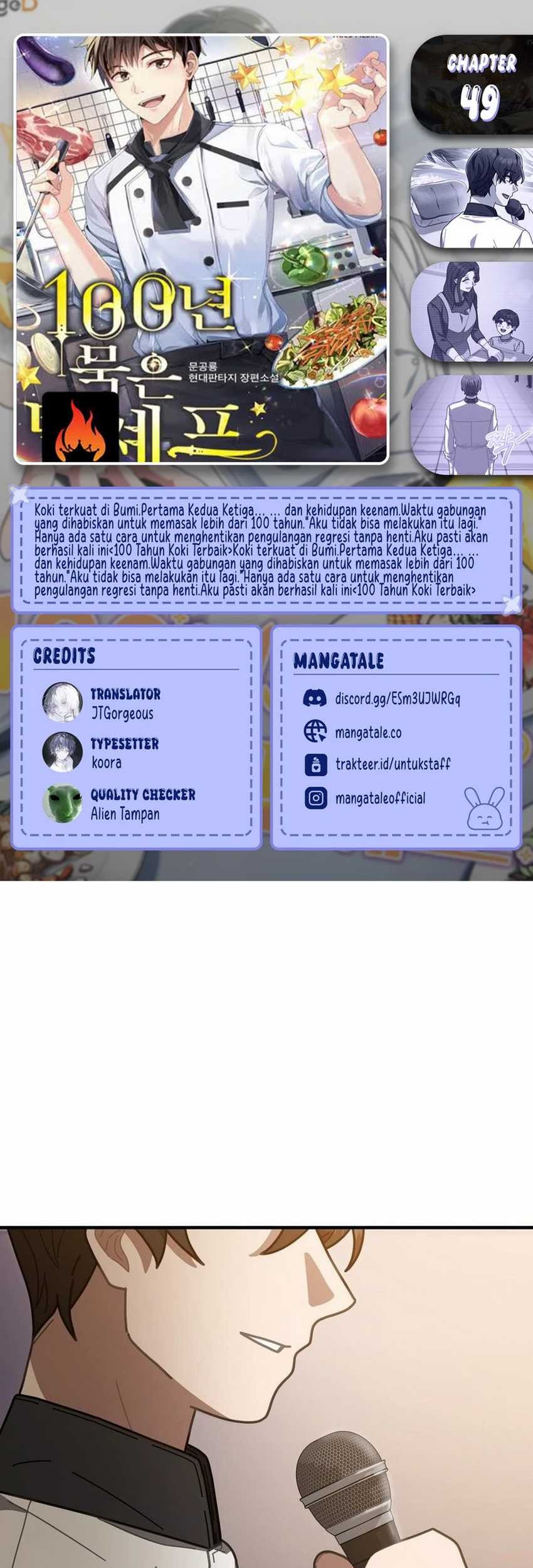 Komik 100 Years Old Top Chef Chapter 49 gambar nomor 1