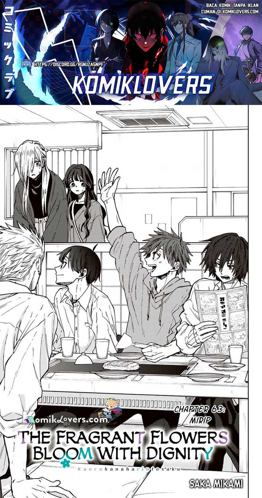 Manga Kaoru Hana wa Rin to Saku Chapter 63 gambar nomor 2