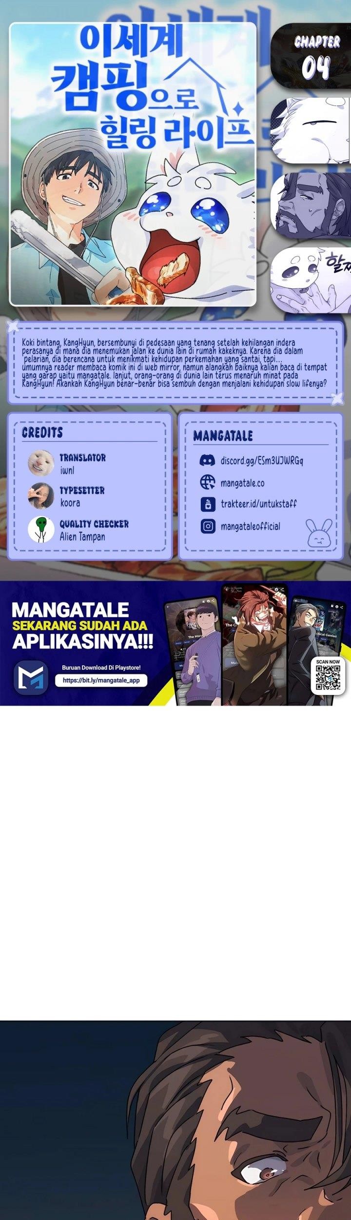 Komik Healing Life Through Camping in Another World Chapter 4 gambar nomor 1