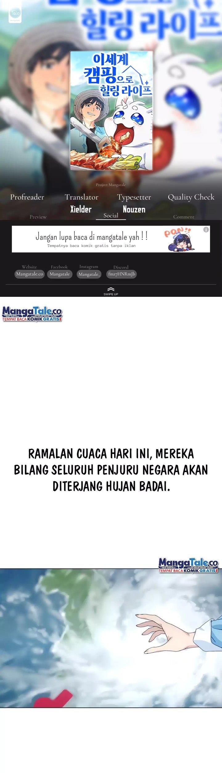 Komik Healing Life Through Camping in Another World Chapter 1 gambar nomor 1