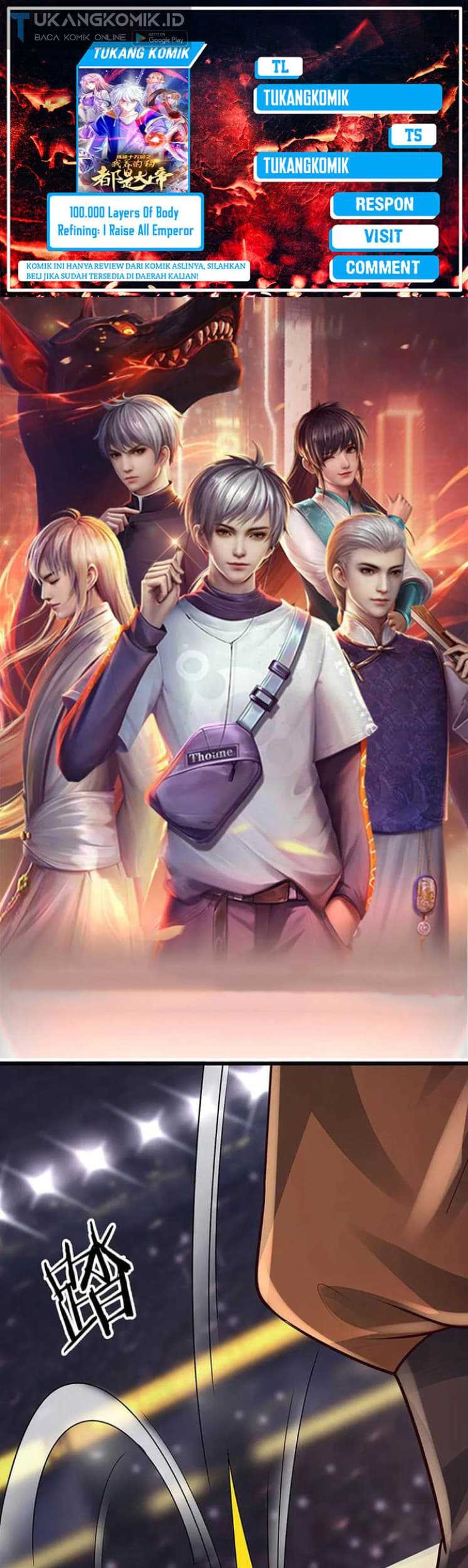 Komik 100.000 Layers Of Body Refining: I Raise All Emperor Chapter 232 gambar nomor 1
