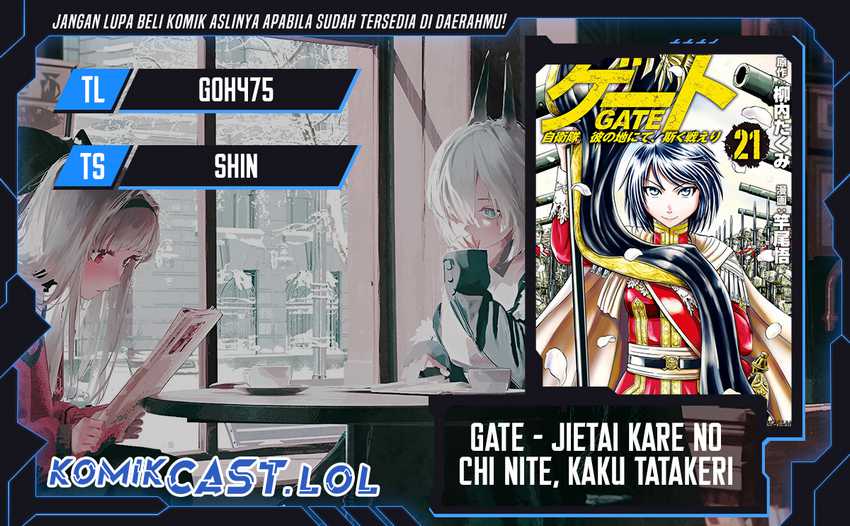Komik Gate – Jietai Kare no Chi nite Kaku Tatakeri Chapter 131 gambar nomor 1