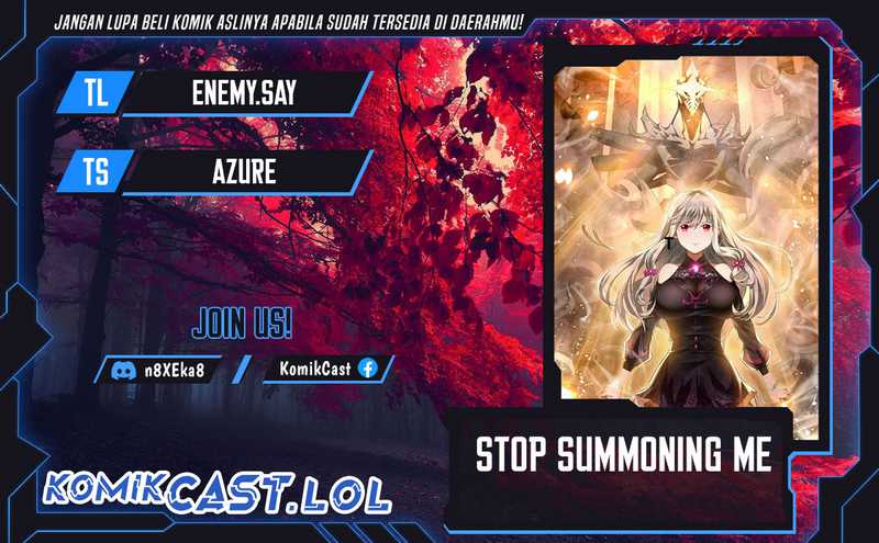 Komik Please Stop Summoning Me! Chapter 41 gambar nomor 1
