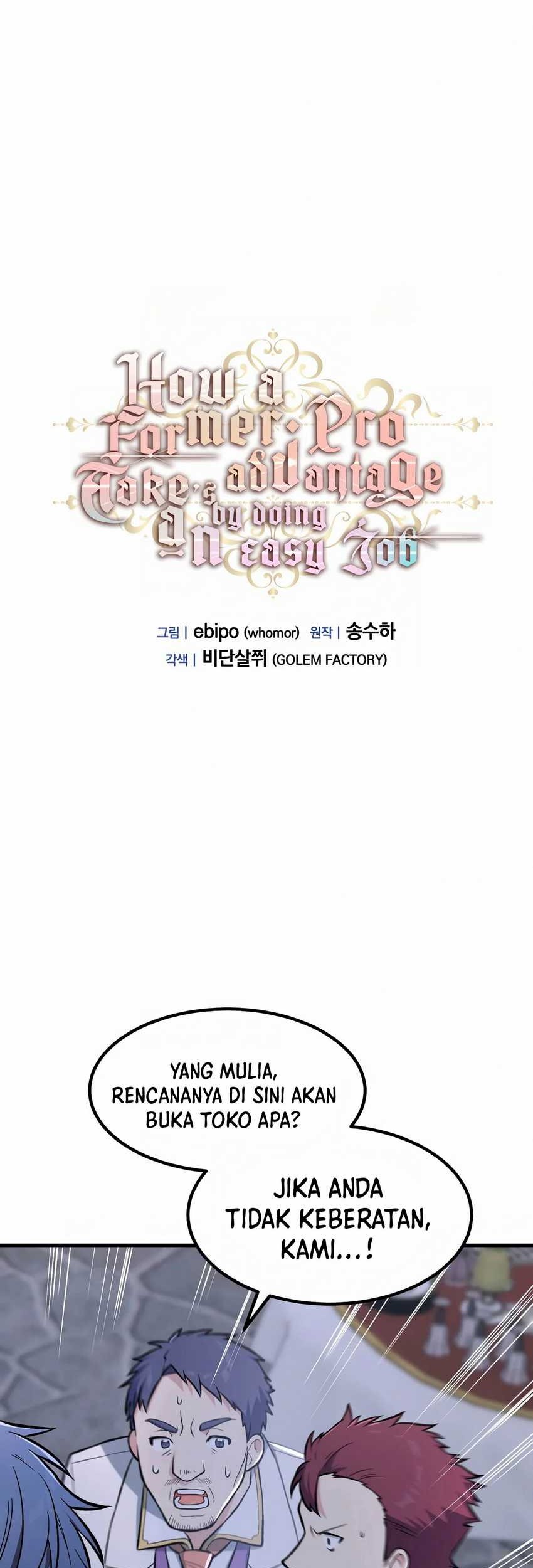 How a Former Pro Takes Advantage by Doing an Easy Job Chapter 71 Gambar 16