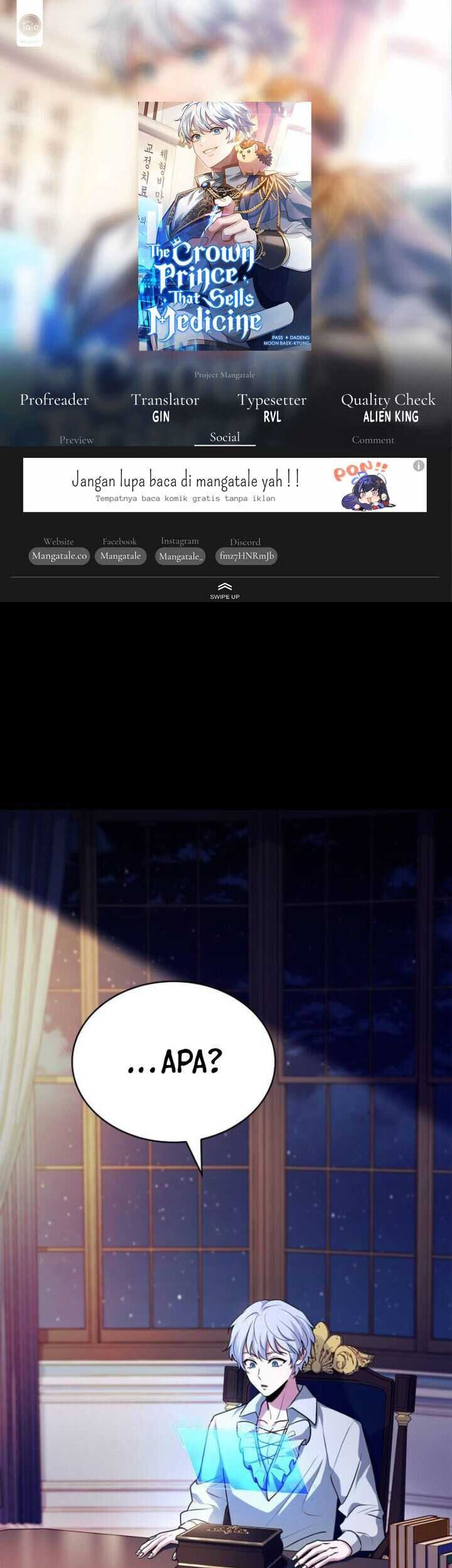 Komik The Crown Prince That Sells Medicine Chapter 27 gambar nomor 1