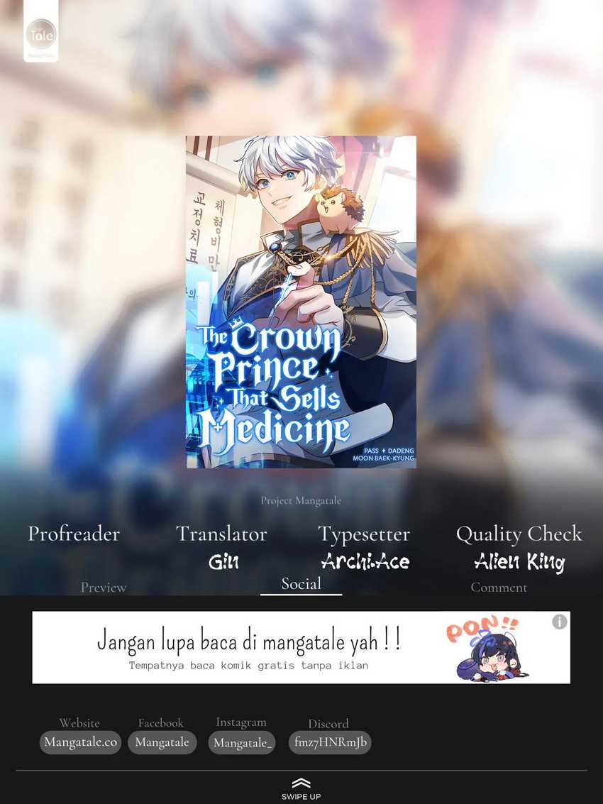 Komik The Crown Prince That Sells Medicine Chapter 26 gambar nomor 1