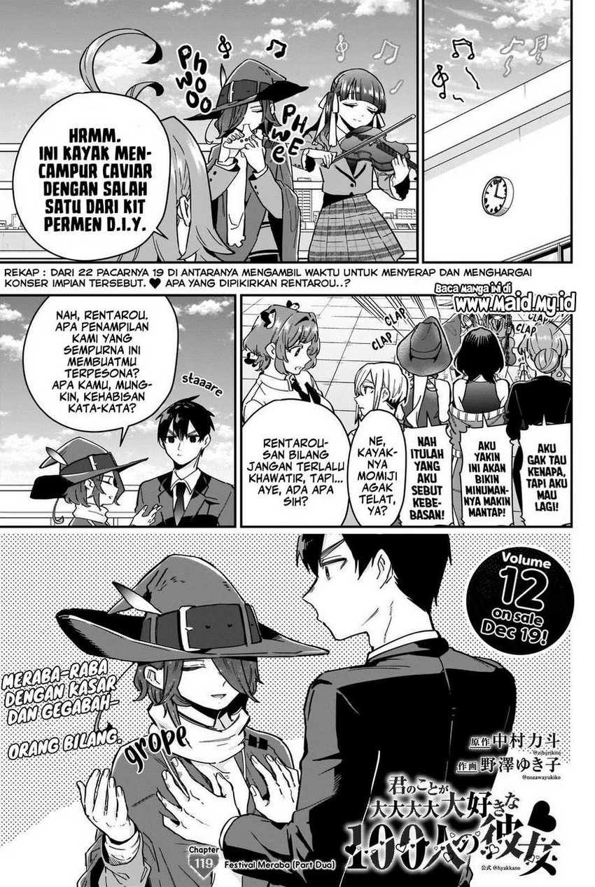 Kimi no Koto ga Dai Dai Dai Dai Daisuki na 100-ri no Kanojo Chapter 119 Gambar 3