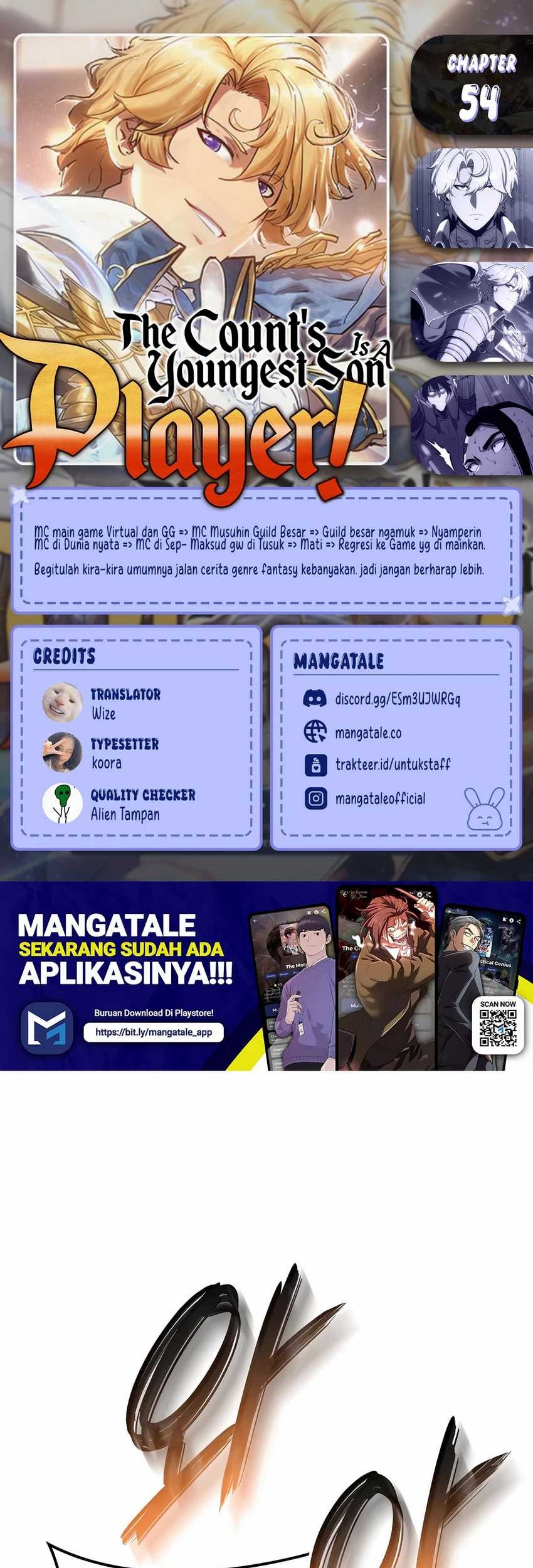 Komik The Count’s Youngest Son Is A Player! Chapter 54 gambar nomor 1