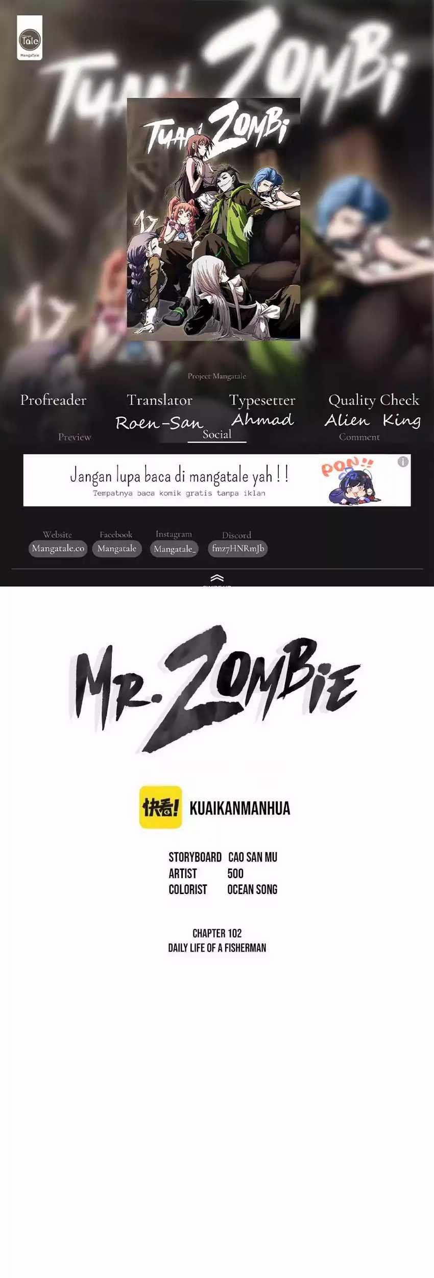 Komik Mr. Zombie Chapter 102 gambar nomor 1