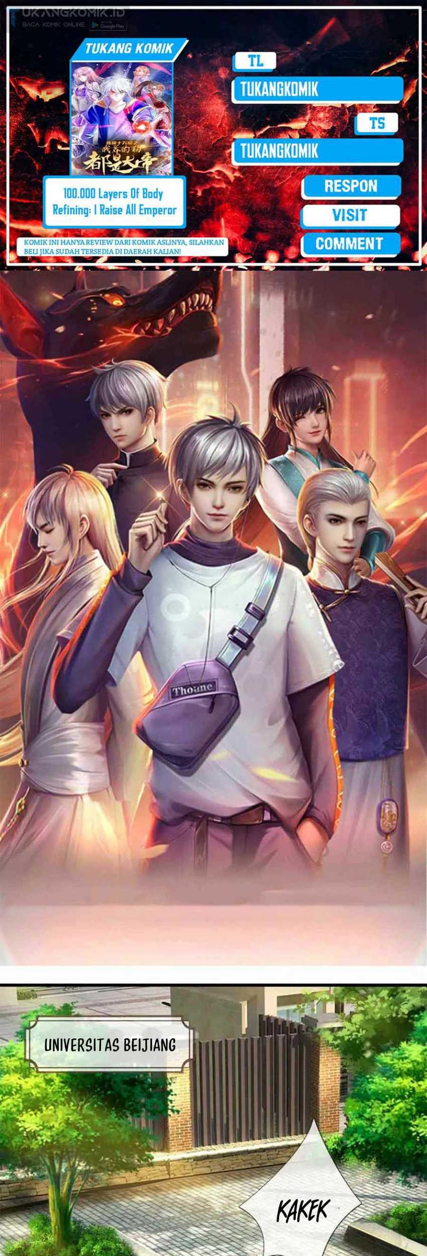 Komik 100.000 Layers Of Body Refining: I Raise All Emperor Chapter 237 gambar nomor 1