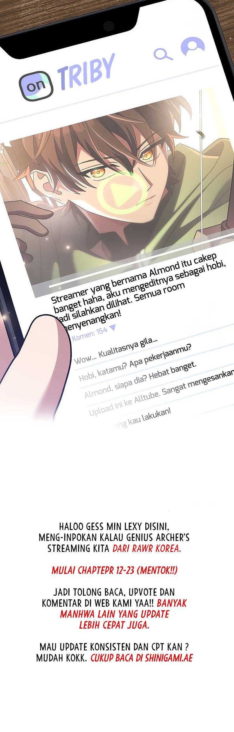 Genius Archer’s Streaming Chapter 12 Gambar 77