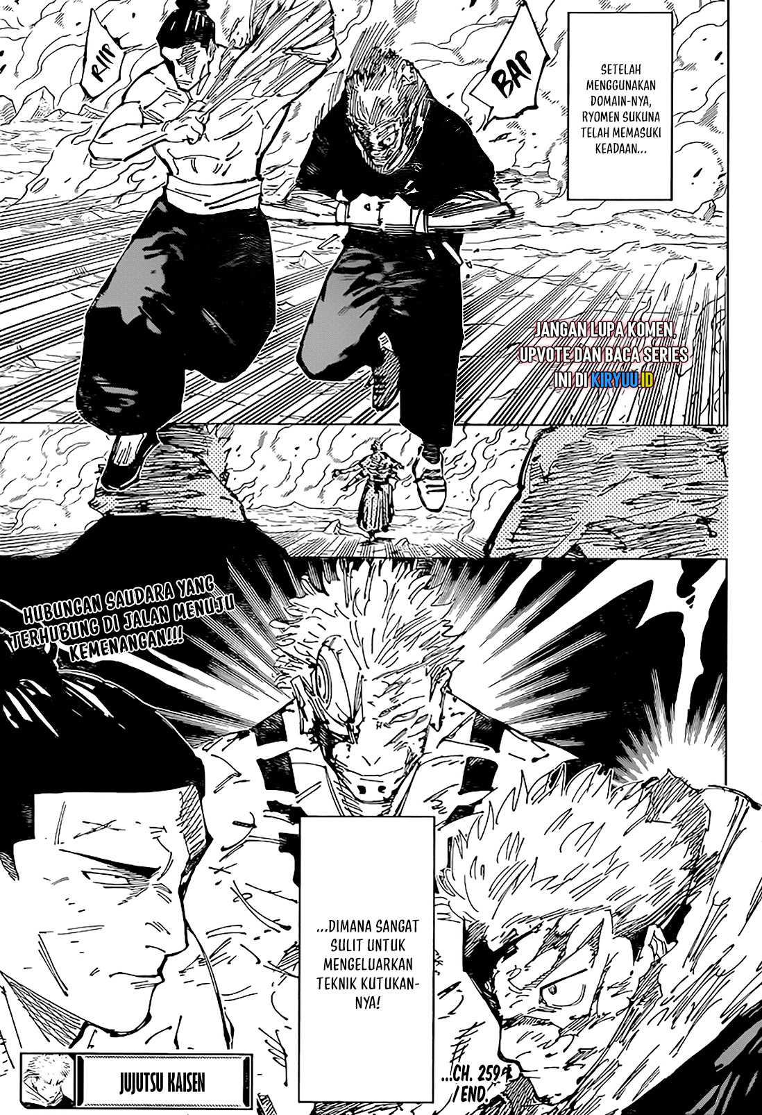 Jujutsu Kaisen Chapter 259 Gambar 17