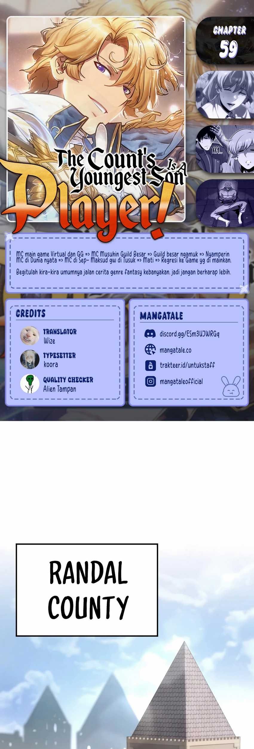 Komik The Count’s Youngest Son Is A Player! Chapter 59 gambar nomor 1