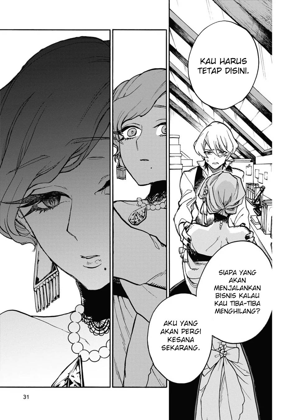 Majo no Kaigashuu Chapter 16 Gambar 33