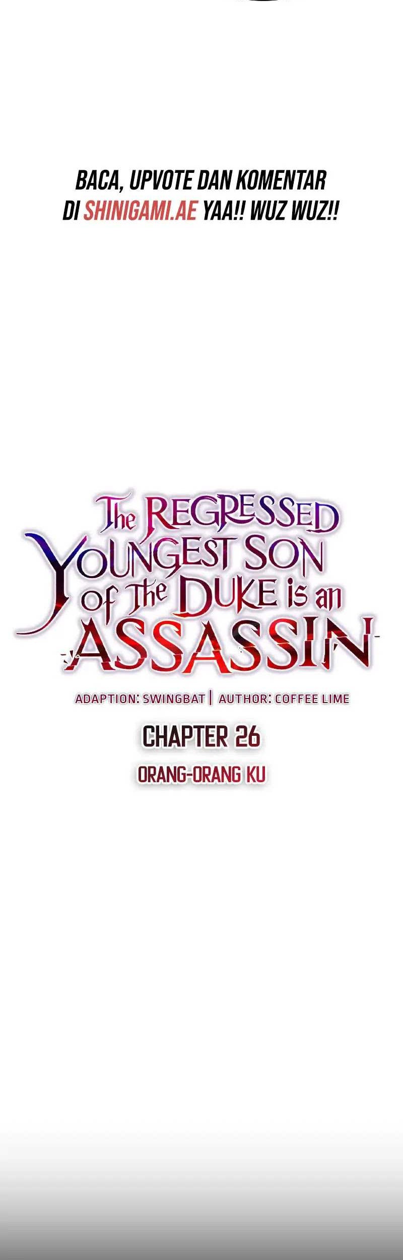 The Regressed Son Of A Duke Is An Assassin Chapter 26 Gambar 21
