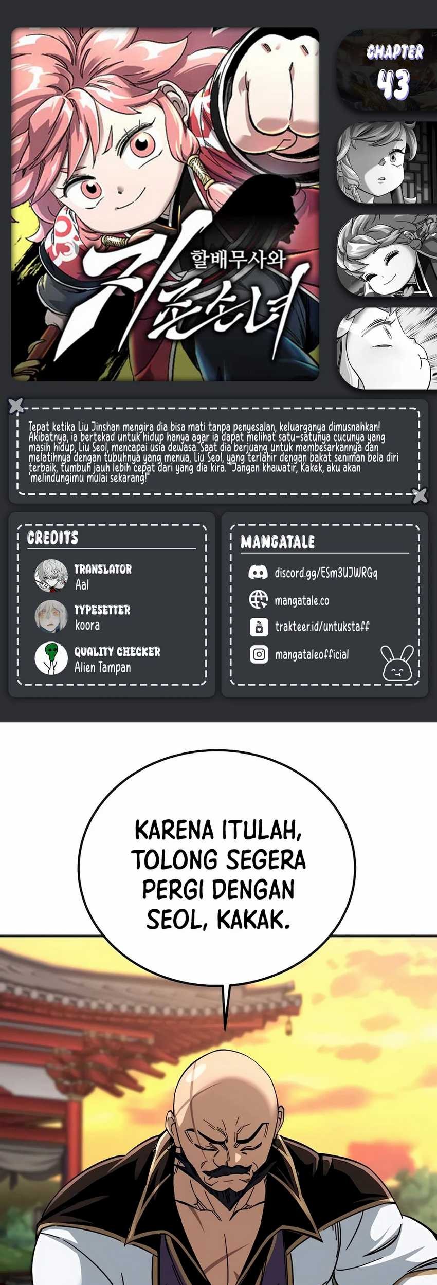 Komik Warrior Grandpa and Supreme Granddaughter Chapter 43 gambar nomor 1