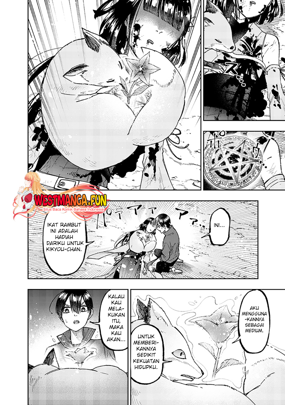 Kyuuseishu MESHIA ~Isekai wo sukutta moto yuusha ga mamono no afureru genjitsu sekai wo musou suru~ Chapter 28 Gambar 21