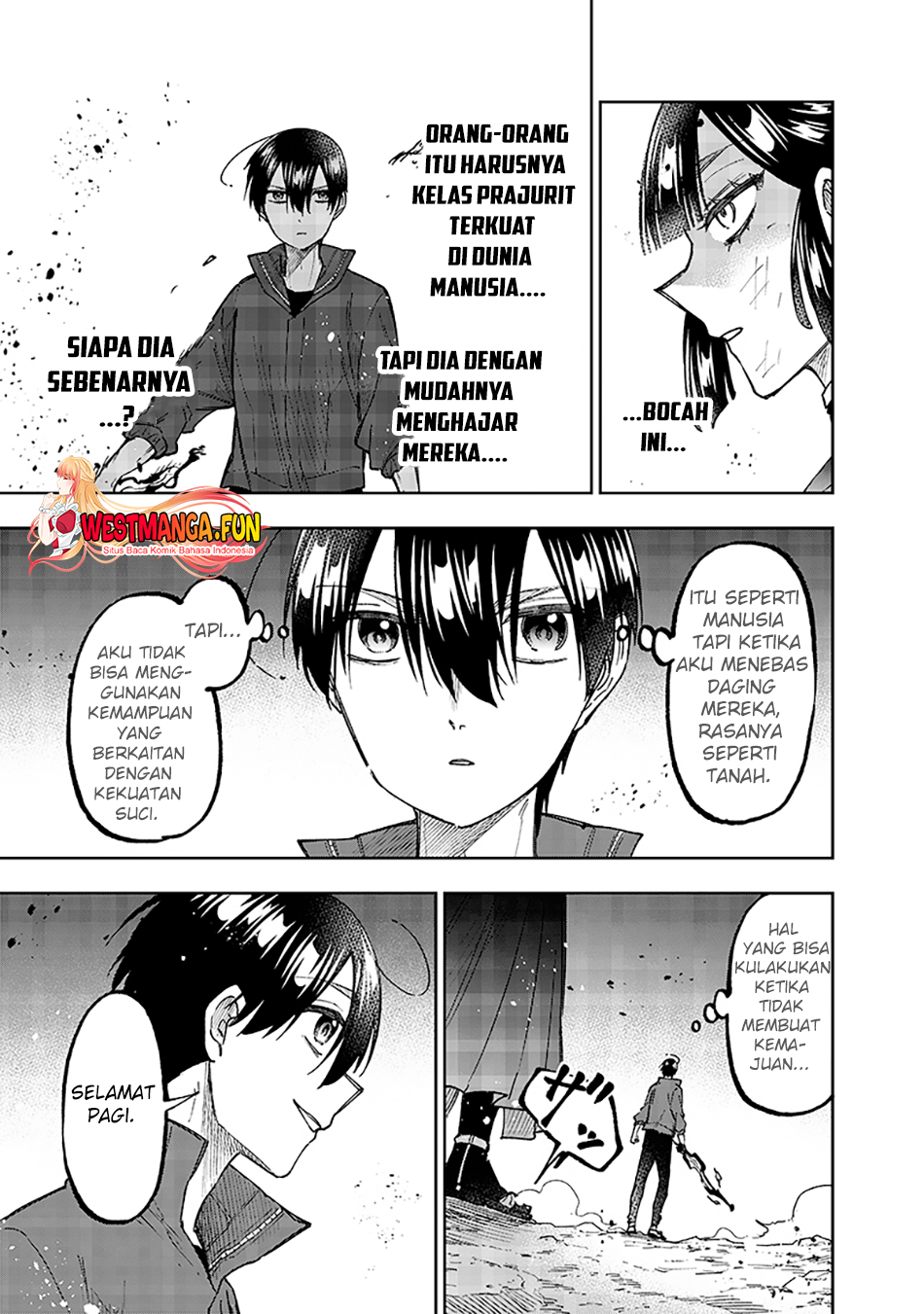 Kyuuseishu MESHIA ~Isekai wo sukutta moto yuusha ga mamono no afureru genjitsu sekai wo musou suru~ Chapter 29 Gambar 25