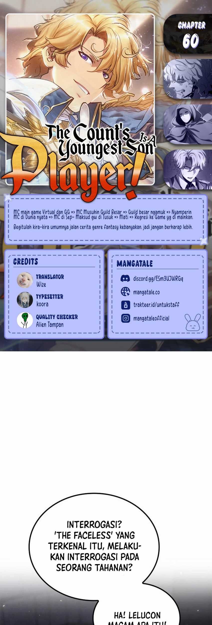 Komik The Count’s Youngest Son Is A Player! Chapter 60 gambar nomor 1