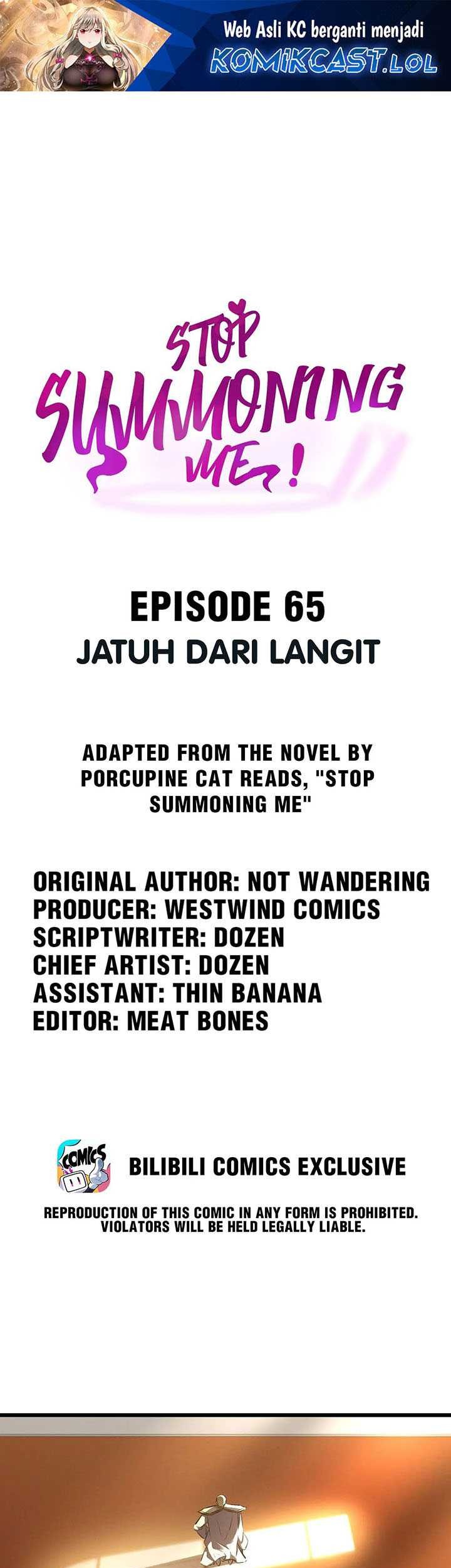 Manhua Please Stop Summoning Me! Chapter 65 gambar nomor 2