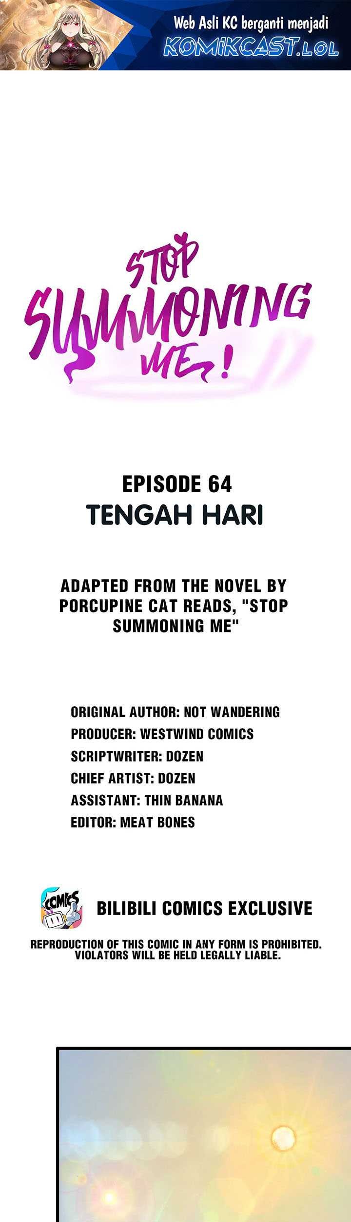 Manhua Please Stop Summoning Me! Chapter 64 gambar nomor 2