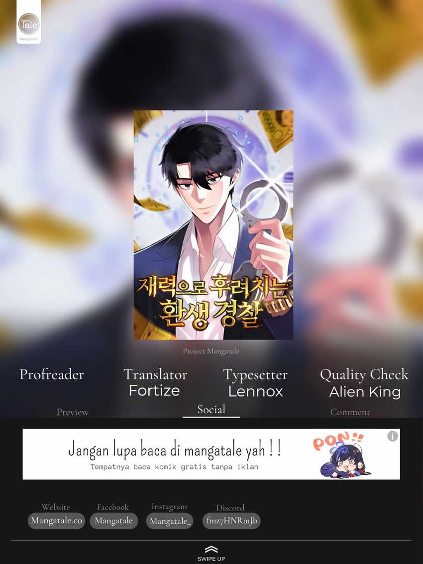 Komik The Reincarnated Cop Who Strikes With Wealth Chapter 16 gambar nomor 1