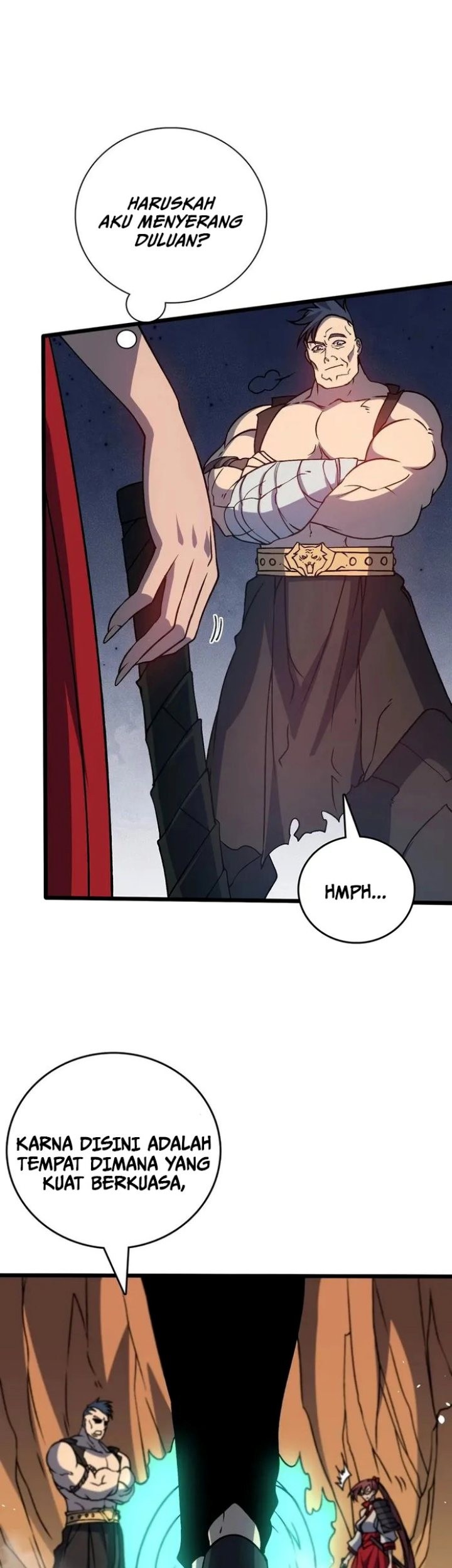 I Become Invincible Black Dragon Boss At The Start Chapter 12 Gambar 8