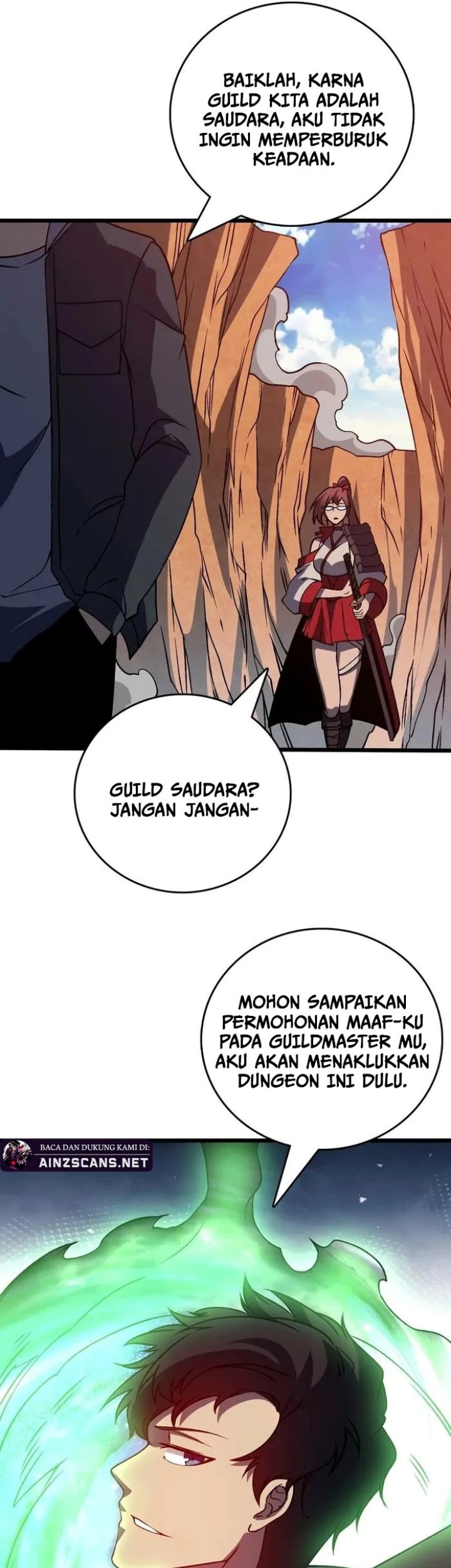 I Become Invincible Black Dragon Boss At The Start Chapter 12 Gambar 34