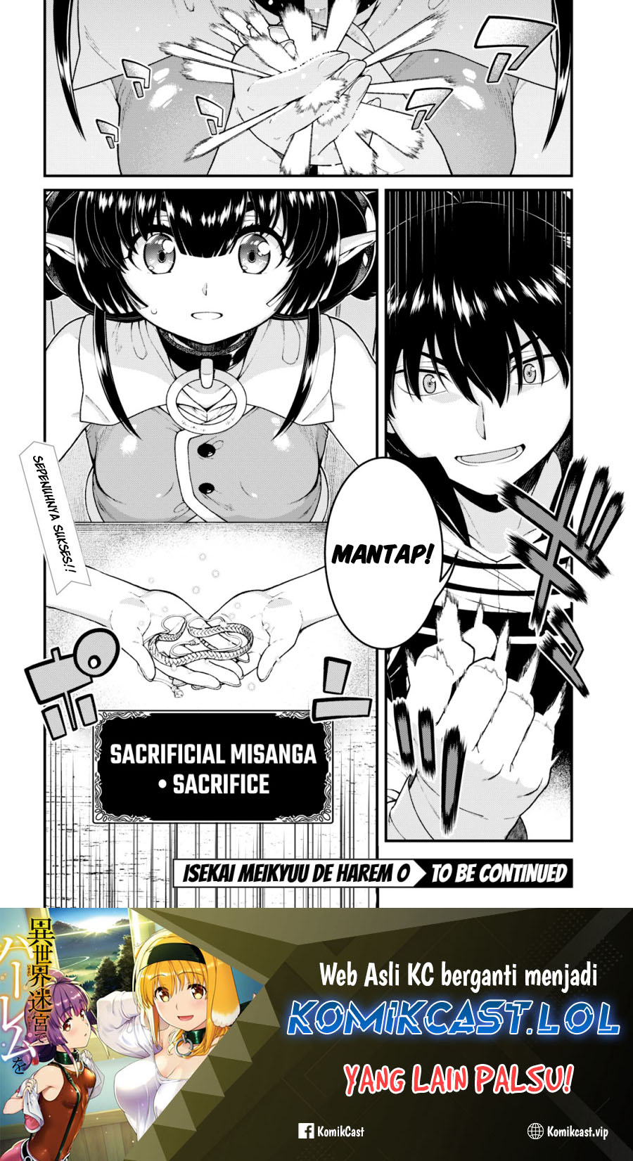 Isekai Meikyuu de Harem wo Chapter 78 Gambar 16