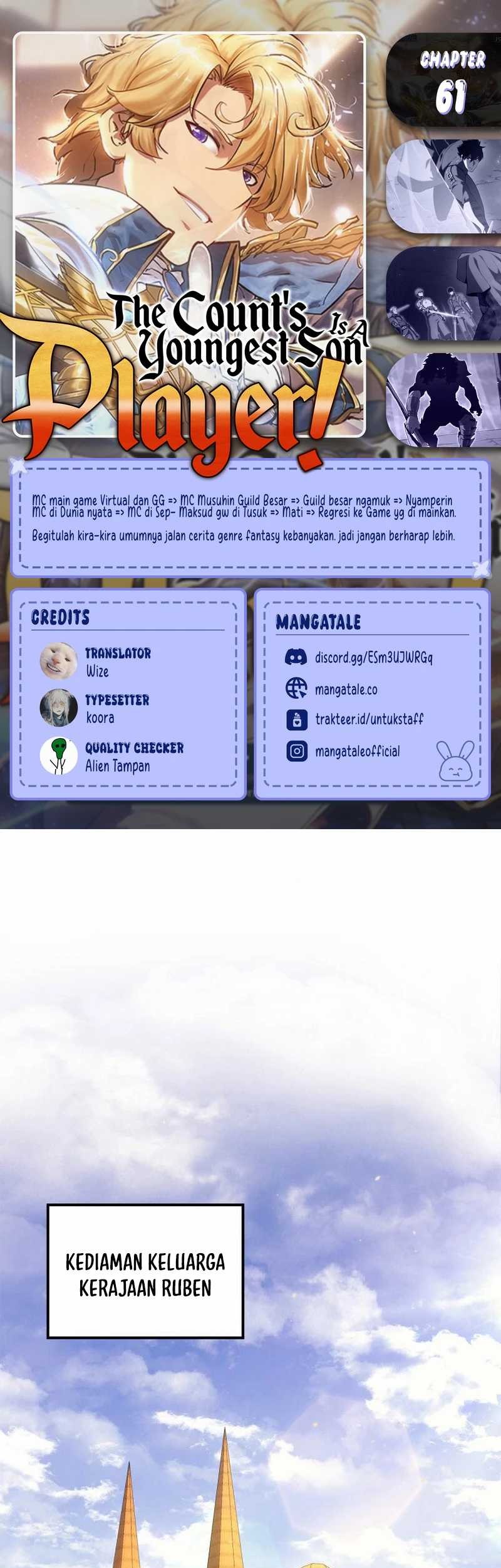 Komik The Count’s Youngest Son Is A Player! Chapter 61 gambar nomor 1