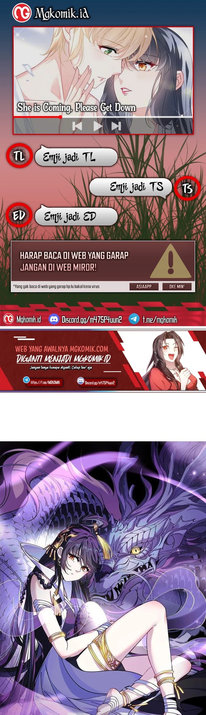 Komik She Is Coming, Please Get Down! Chapter 339 gambar nomor 1