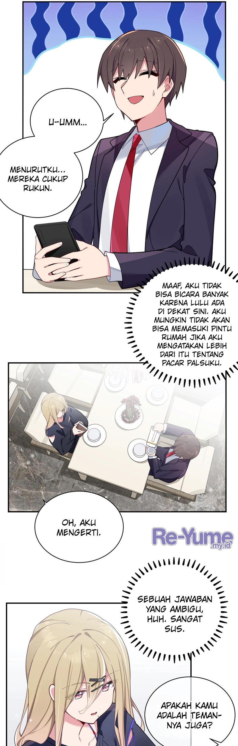 My Fake Girlfriends are Using Me As a Shield Chapter 58 Gambar 9