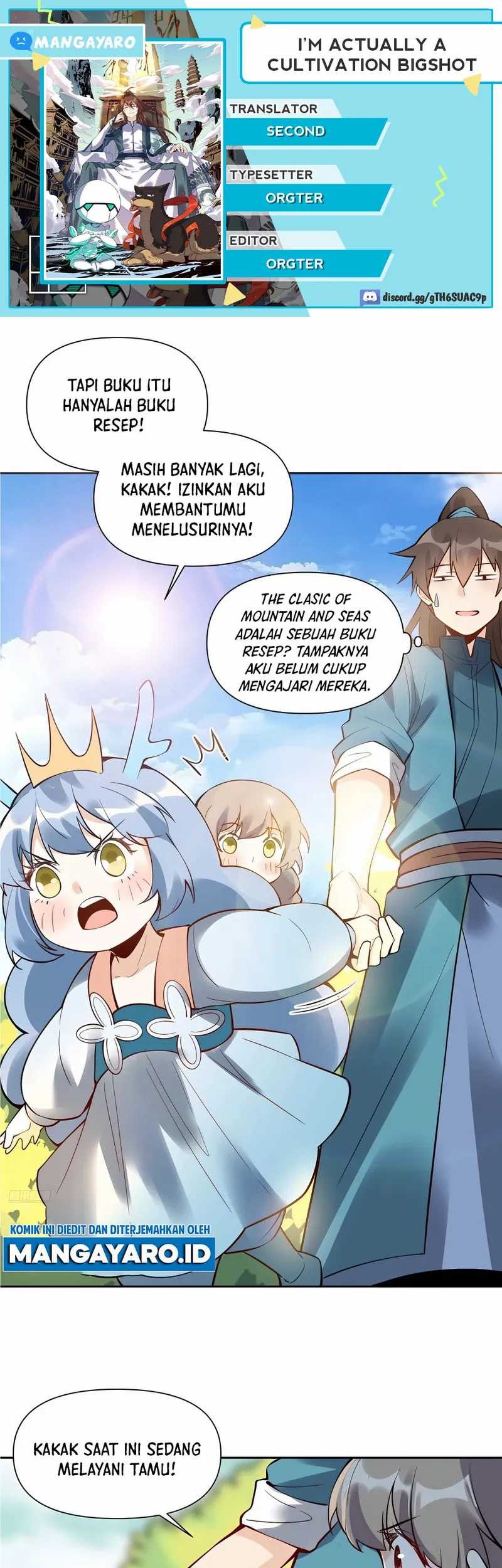 Komik I’m Actually A Cultivation Bigshot Chapter 387 gambar nomor 1