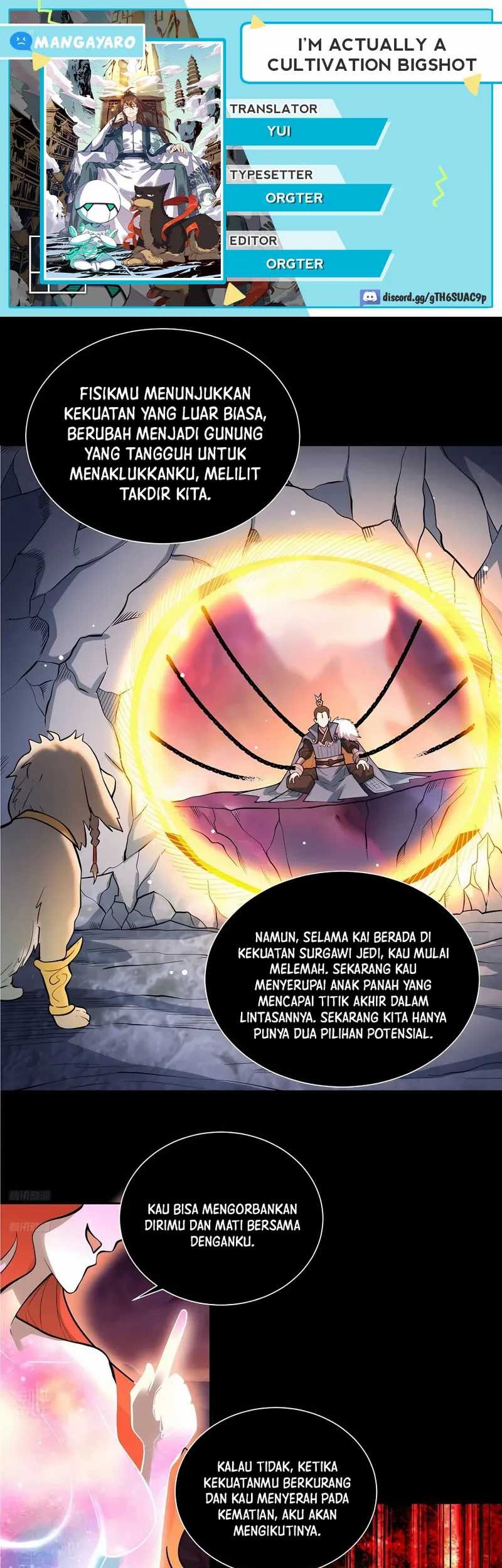 Komik I’m Actually A Cultivation Bigshot Chapter 383 gambar nomor 1