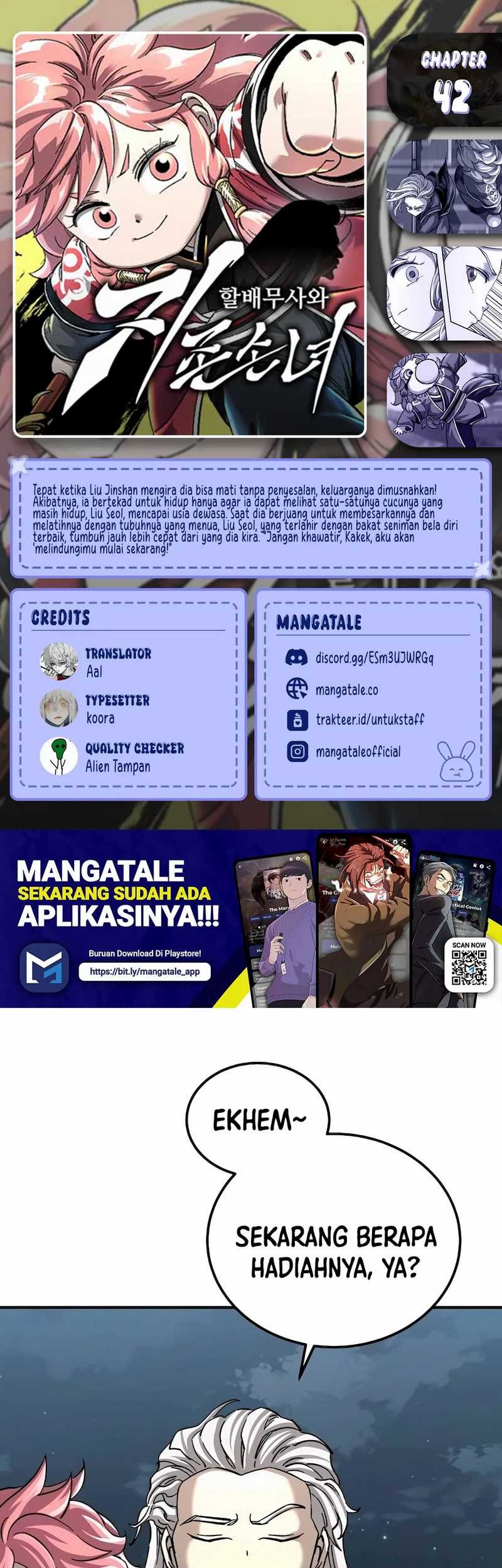 Komik Warrior Grandpa and Supreme Granddaughter Chapter 42 gambar nomor 1