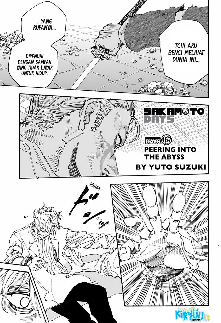 Manga Sakamoto Days Chapter 167 gambar nomor 2