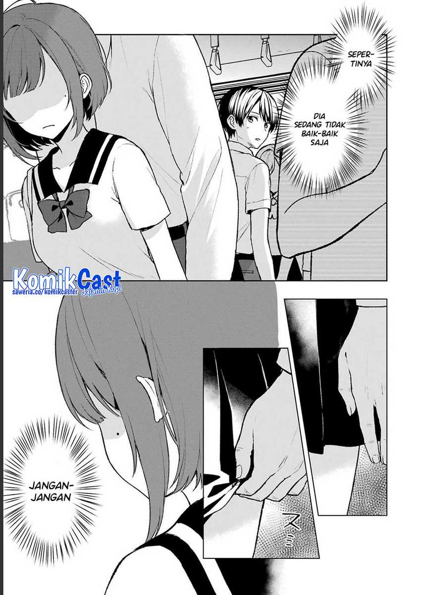 Chikan Saresou ni Natteiru S-kyuu Bishoujo wo Tasuketara Tonari no Seki no Osanajimi datta Chapter 51 Gambar 16