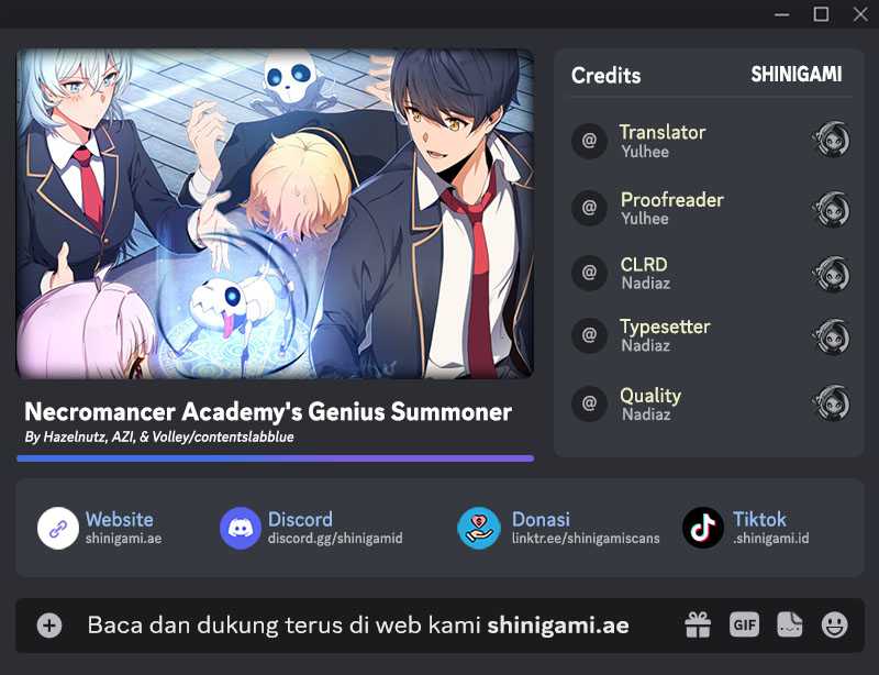 Komik Necromancer Academy’s Genius Summoner Chapter 103 gambar nomor 1