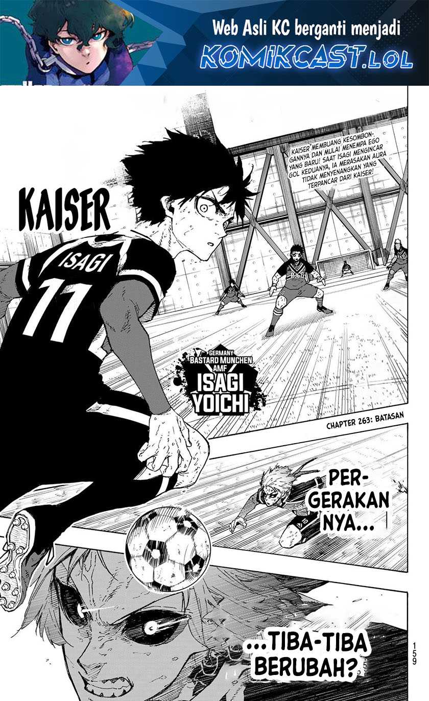 Manga Blue Lock Chapter 263 gambar nomor 2