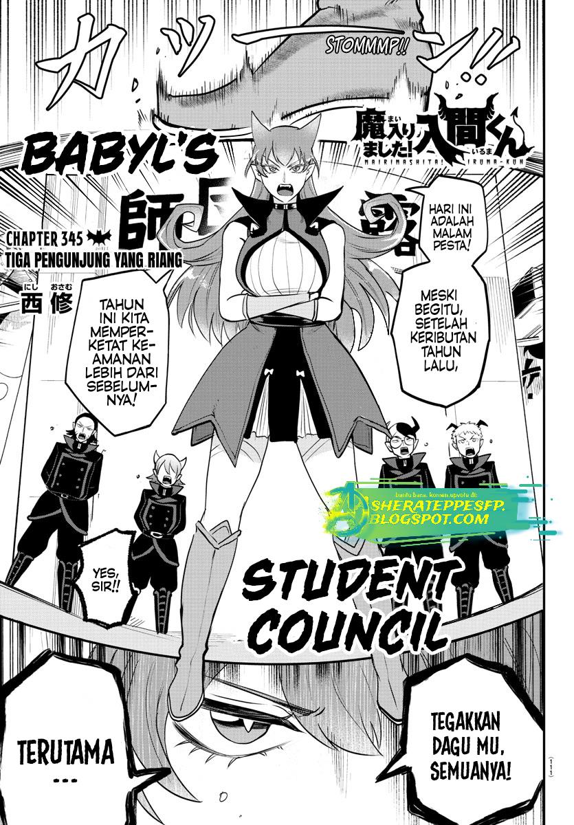 Mairimashita! Iruma-kun Chapter 345 Gambar 3